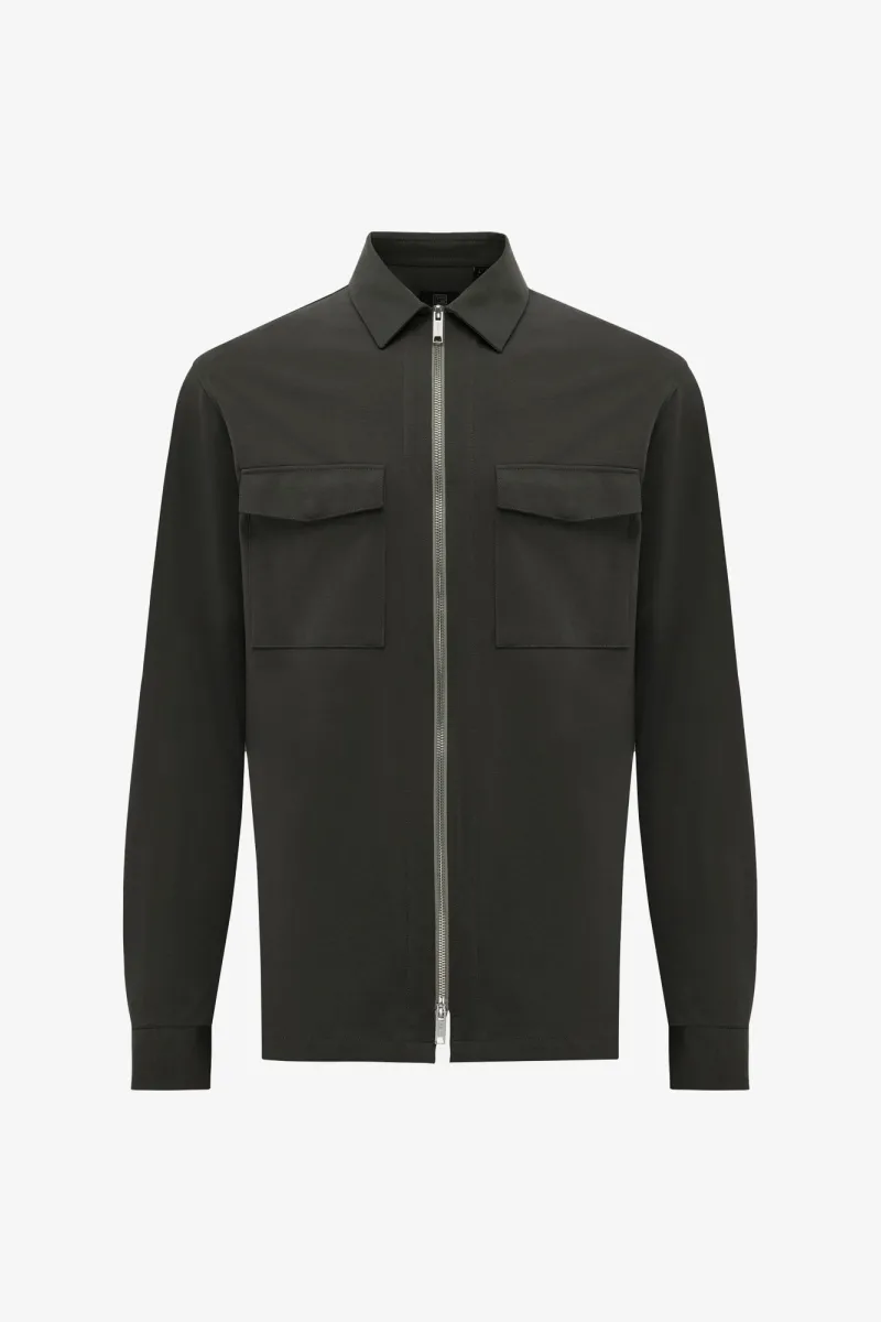 Rits Overshirt | Groen