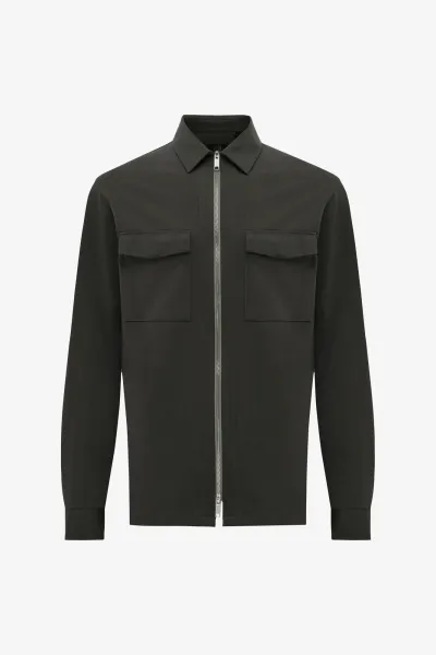 Rits Overshirt | Groen