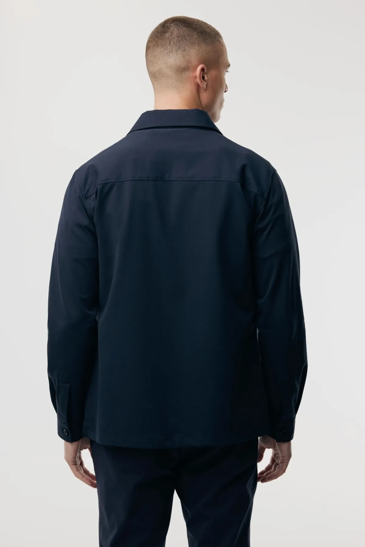 Rits Overshirt | Donkerblauw