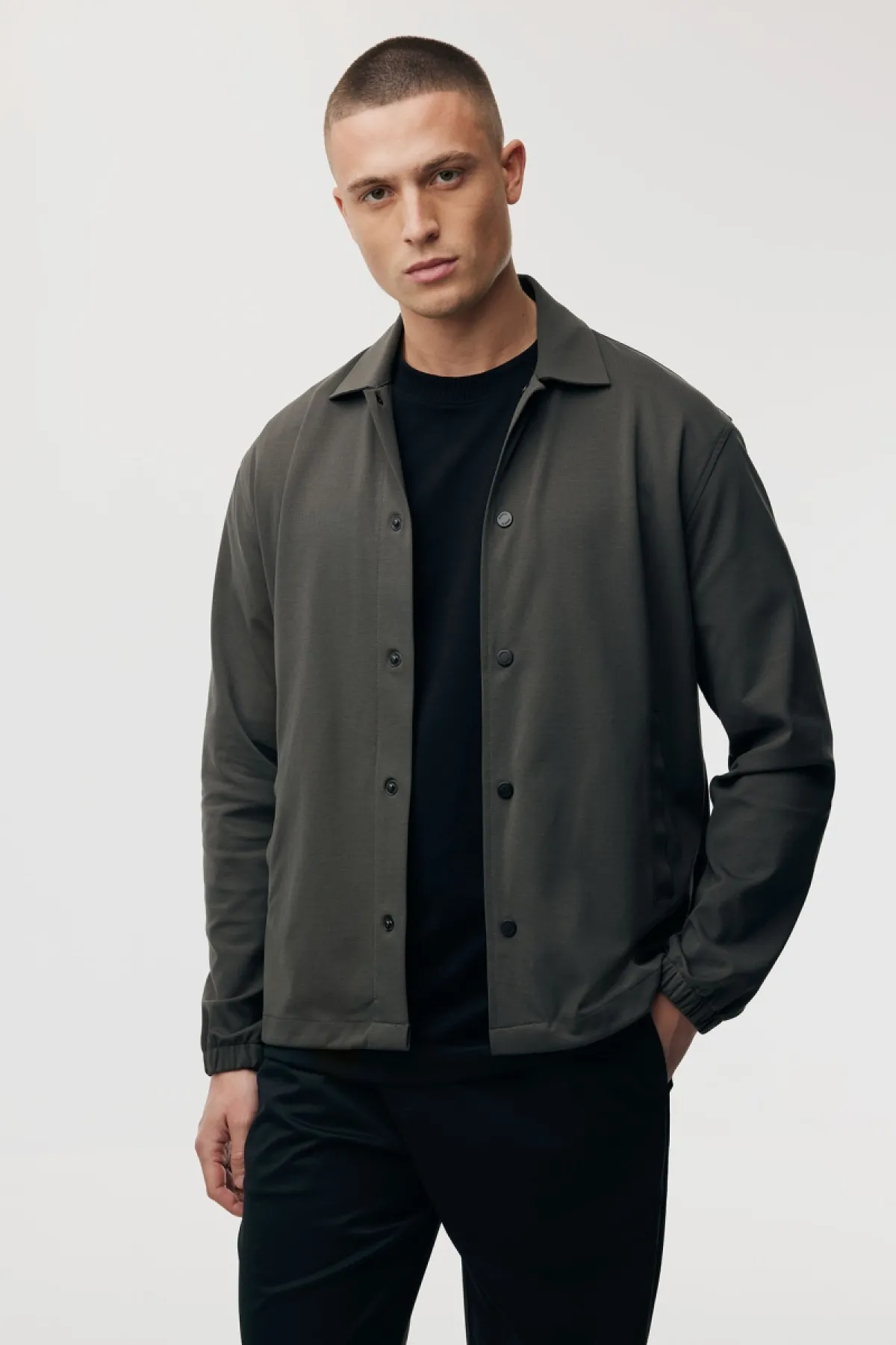 Button Overshirt | Groen