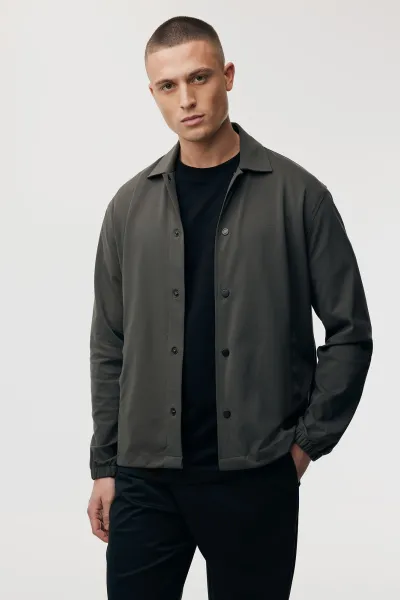 Button Overshirt | Groen