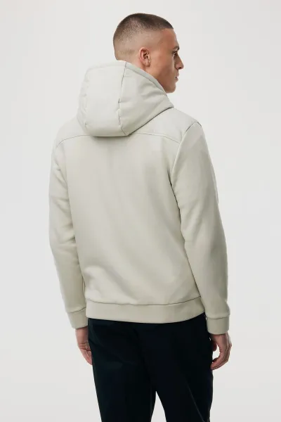 Capuchonvest | Beige