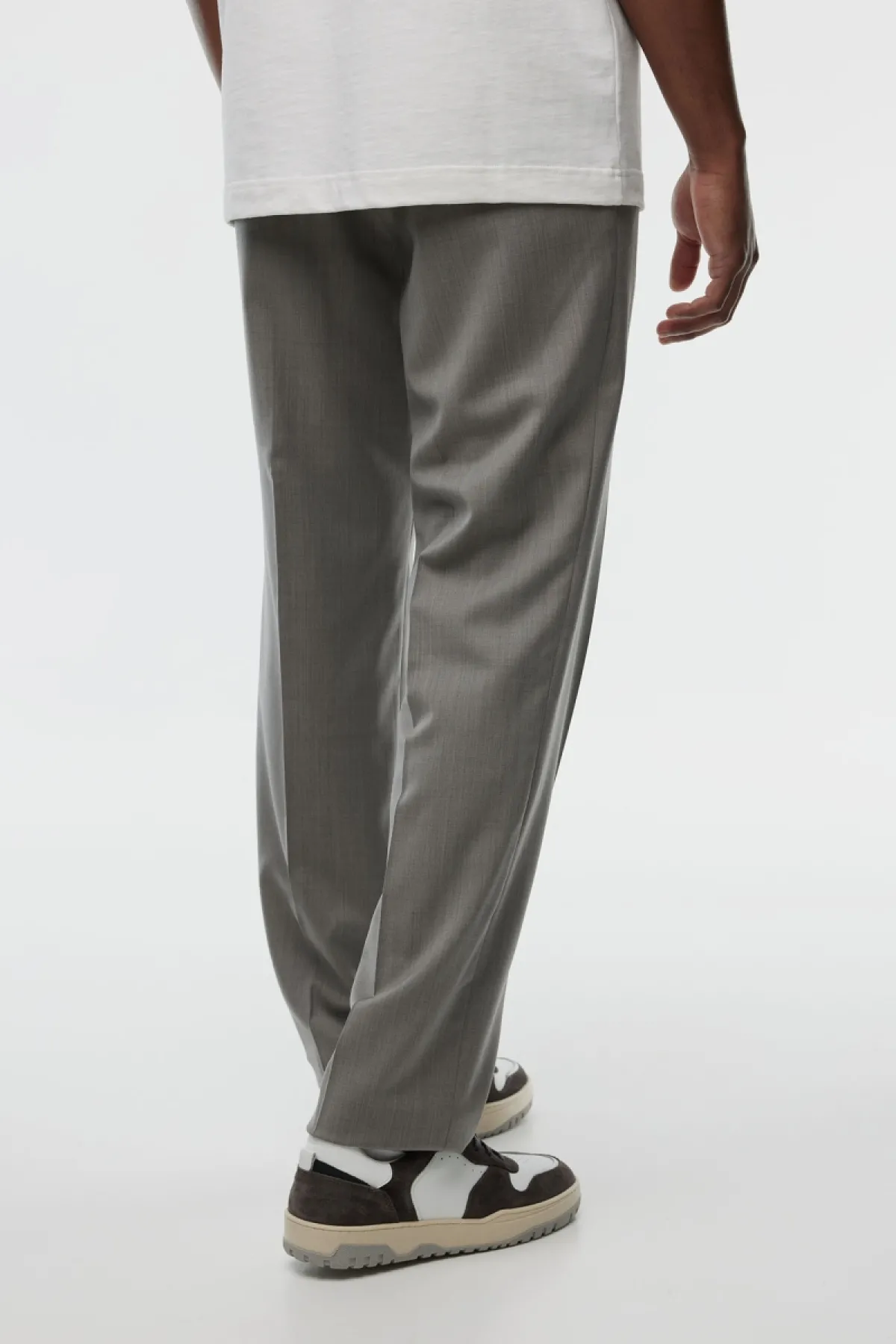 Wollen Pantalon | Grijs