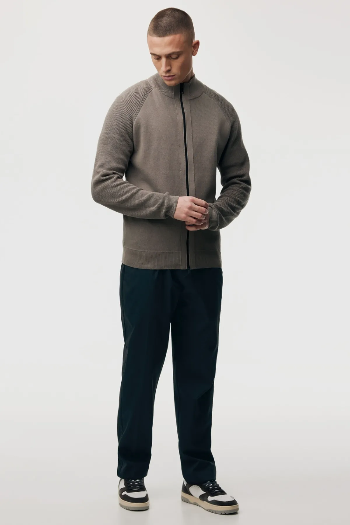 Gebreid Vest | Donkerbruin