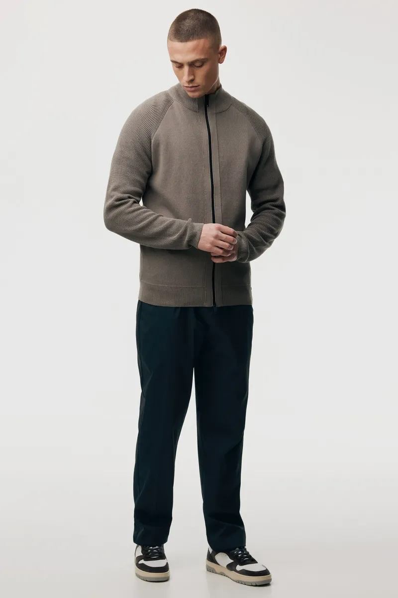 Gebreid Vest | Donkerbruin