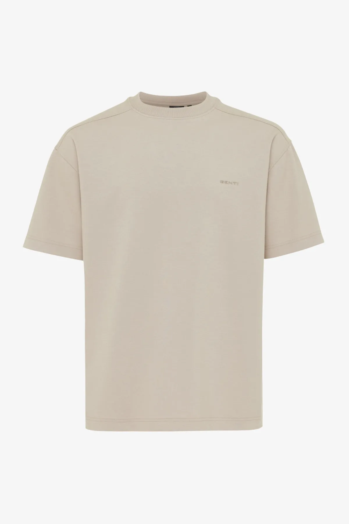 Relaxed fit t-shirt | Beige
