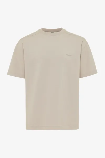 Relaxed fit t-shirt | Beige
