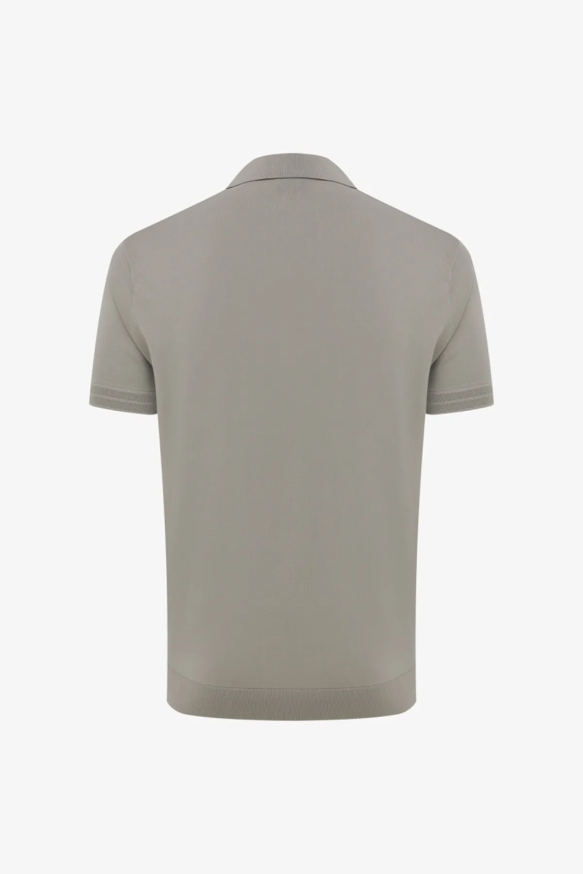 Gebreide Polo | Bruin