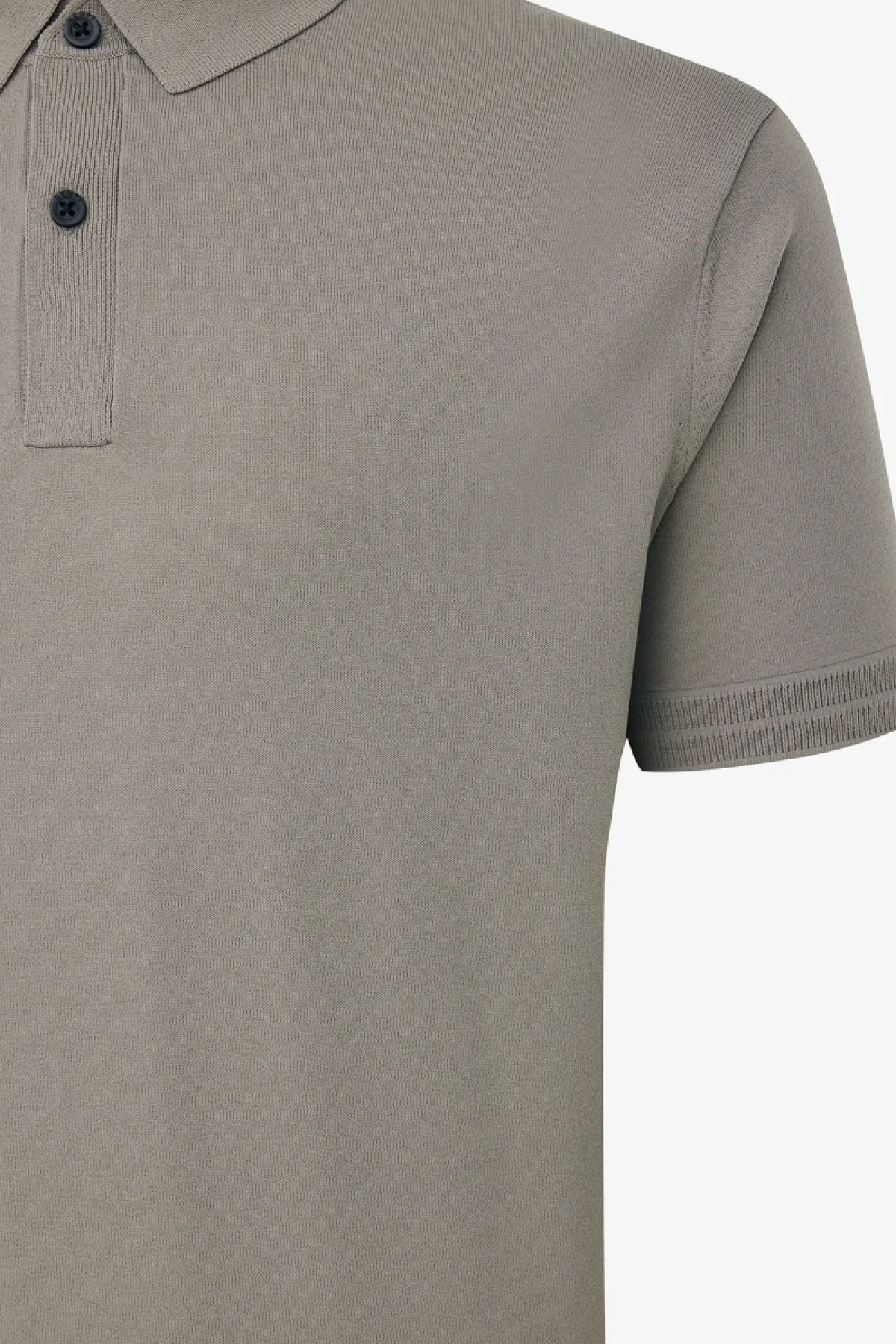 Gebreide Polo | Bruin