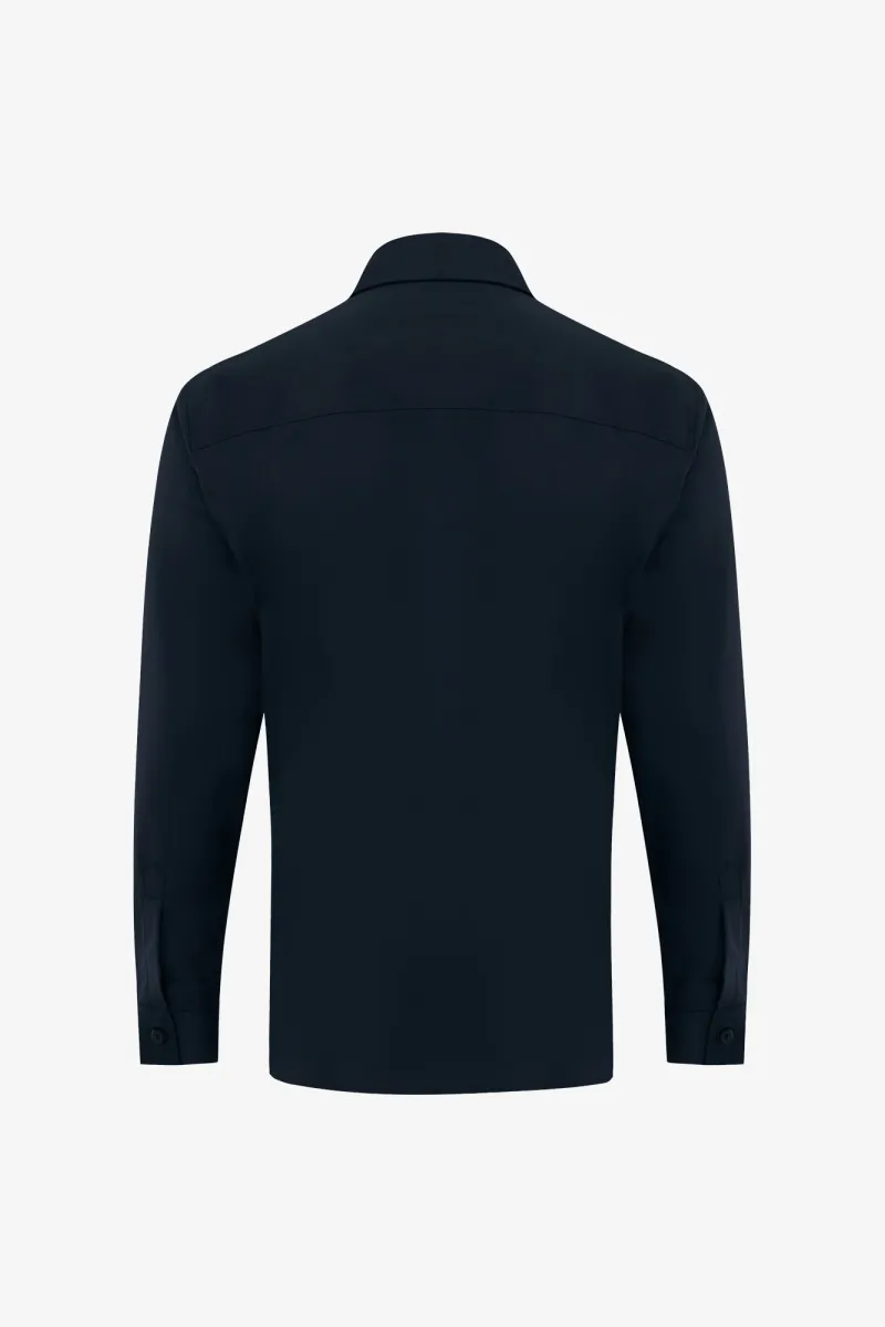 B-DYnamic Overshirt | Donkerblauw
