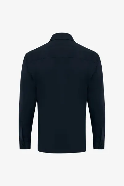 B-DYnamic Overshirt | Donkerblauw