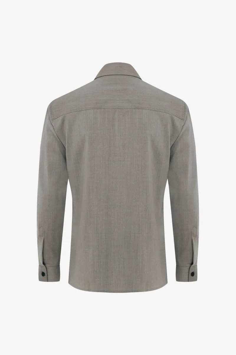 B-DYnamic Overshirt | Beige