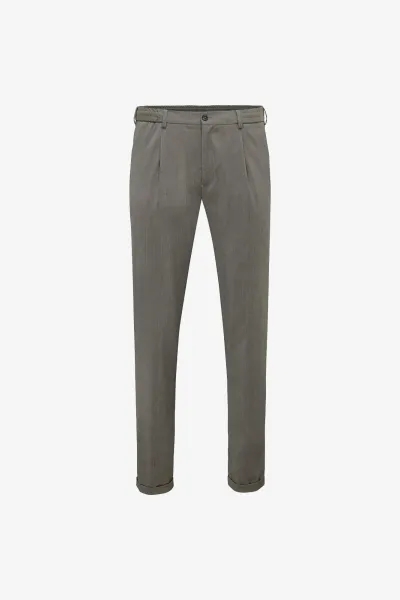 Wollen Pantalon | Grijs
