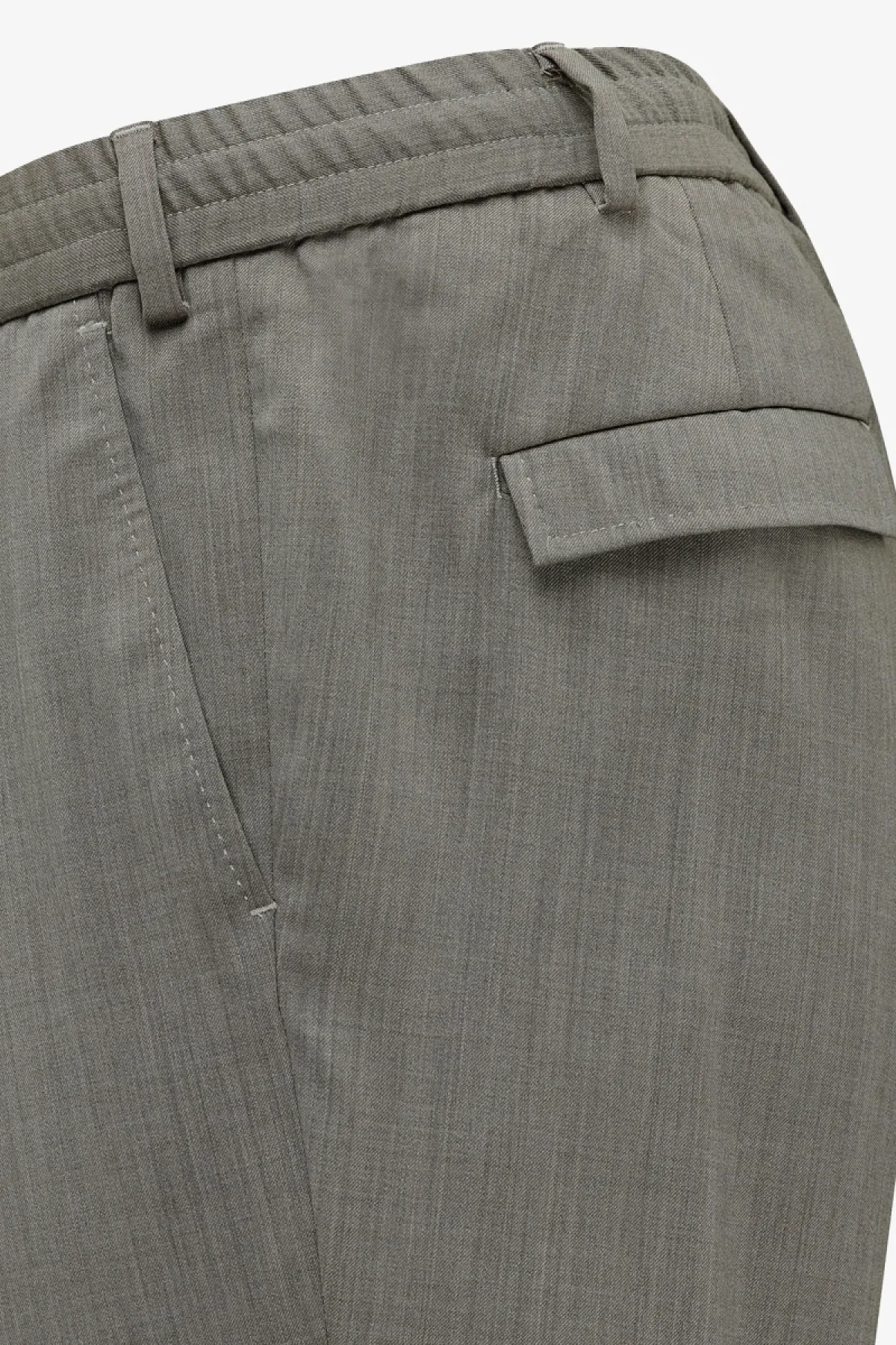 Wollen Pantalon | Grijs