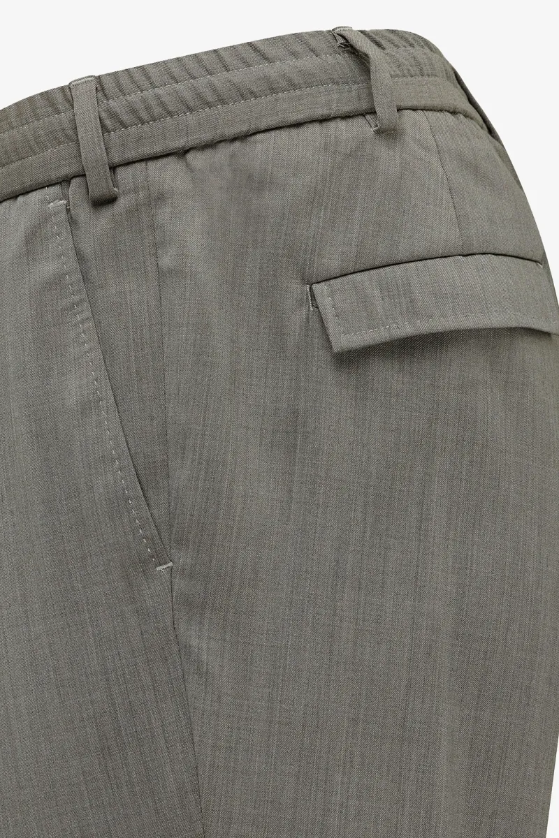Wollen Pantalon | Grijs