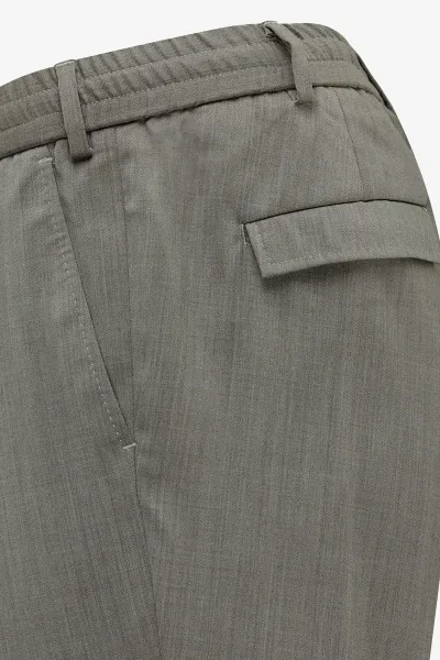 Wollen Pantalon | Grijs