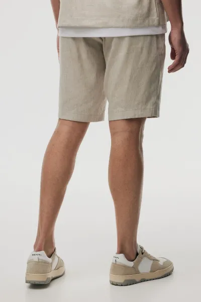 Tribeca Korte Broek | Beige