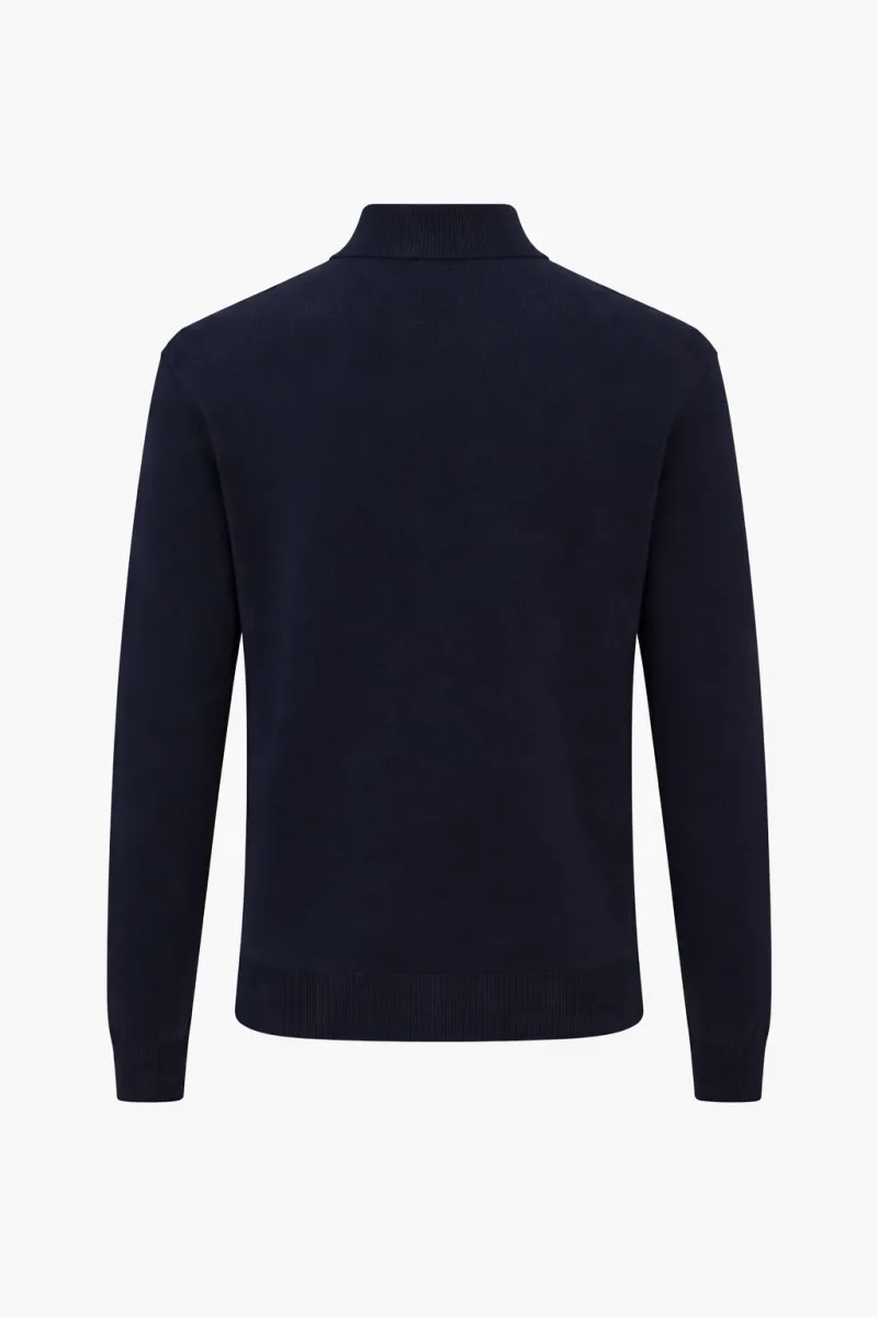 Half zip | Donkerblauw