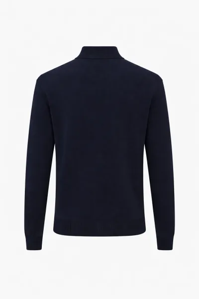 Half zip | Donkerblauw