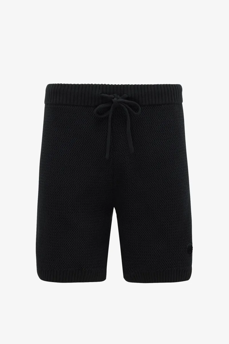 Knitted Shorts | Zwart