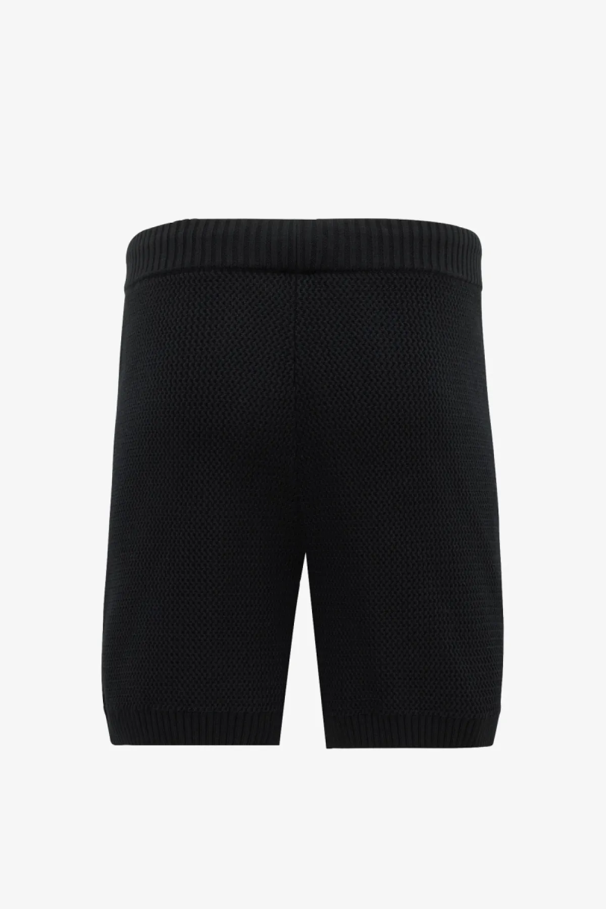 Knitted Shorts | Zwart