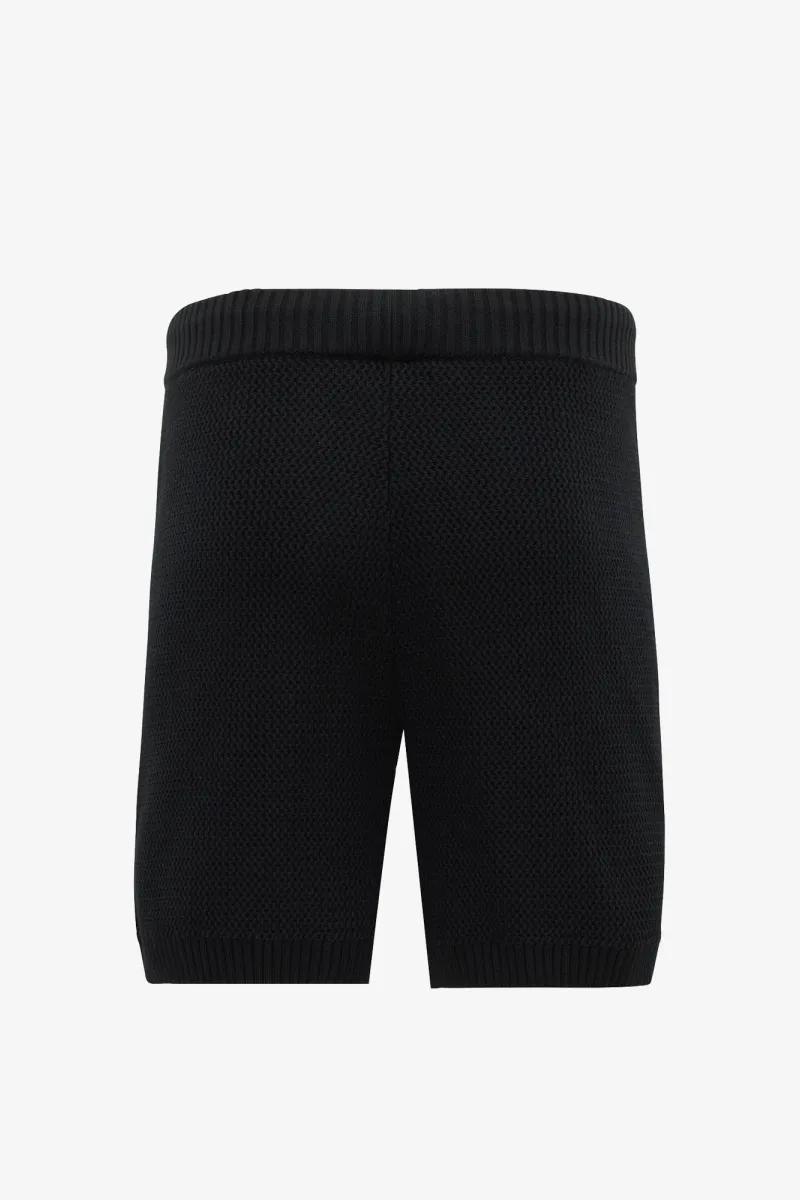 Knitted Shorts | Zwart