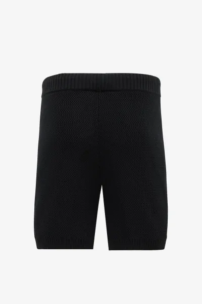 Knitted Shorts | Zwart