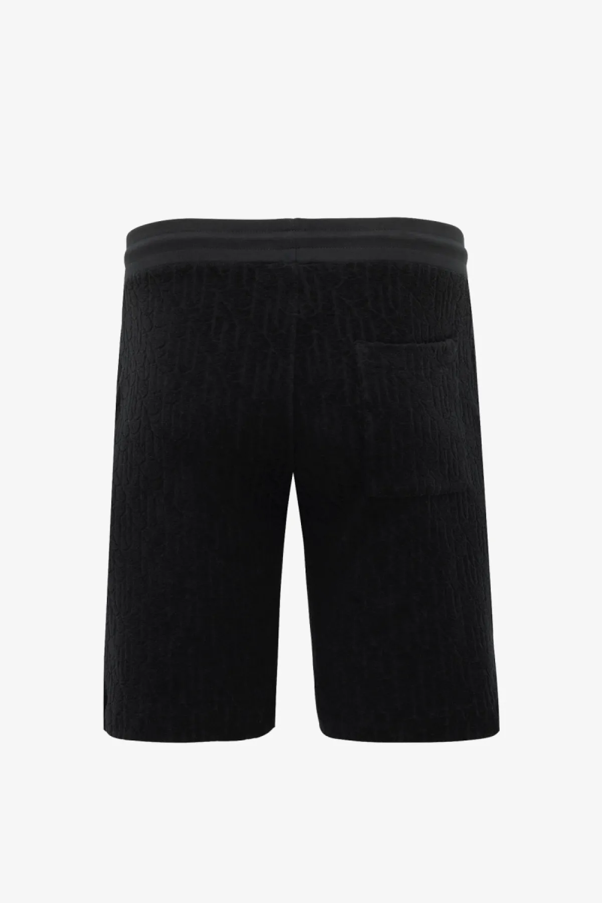 Monogram Shorts | Zwart