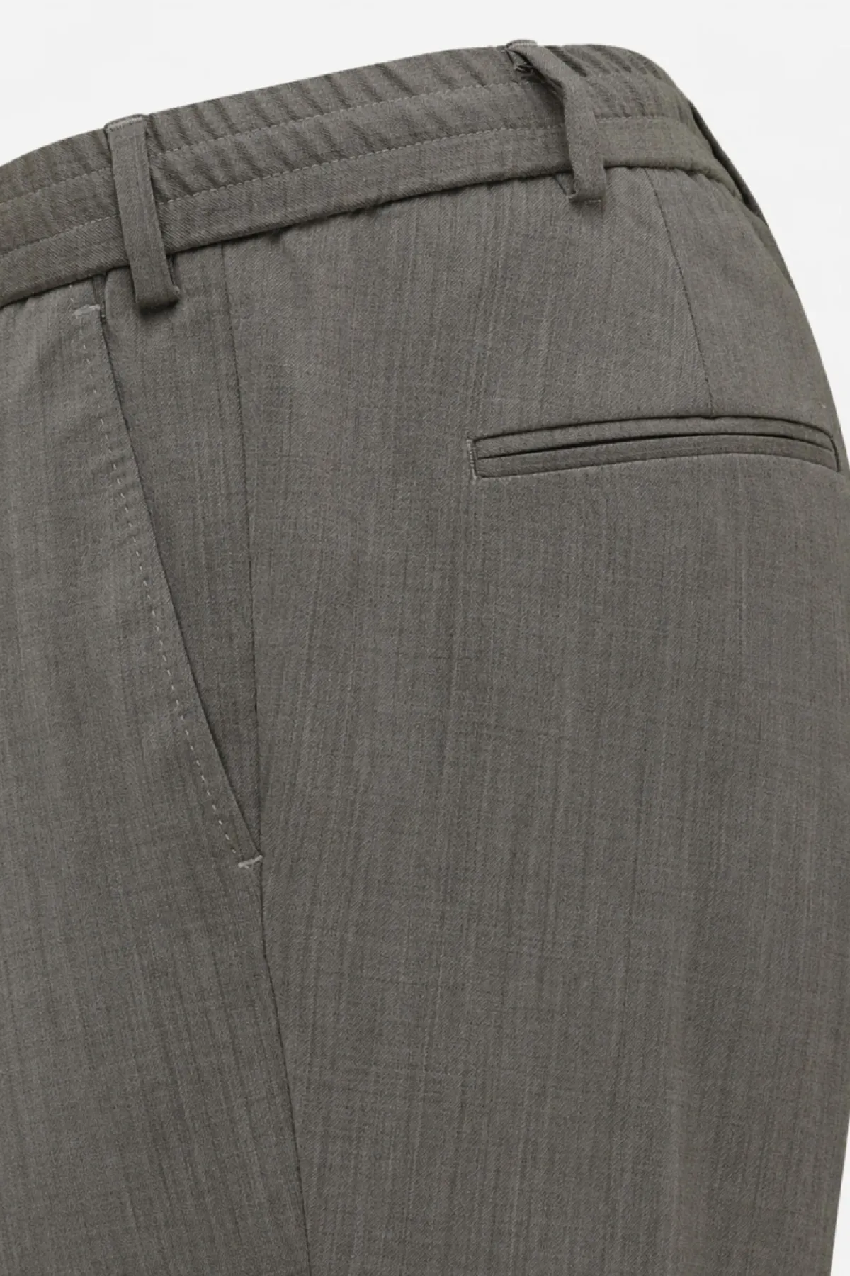 Wollen Pantalon | Grijs