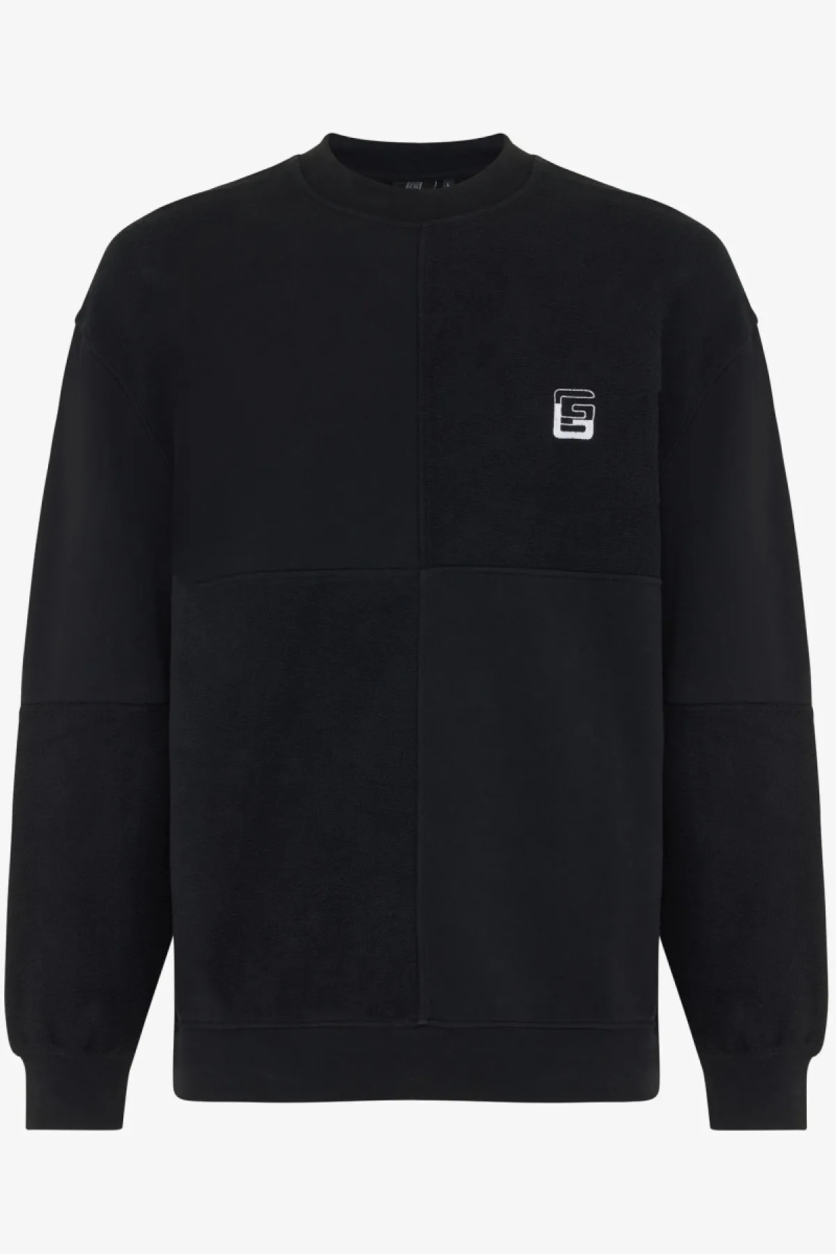 Monogram Crewneck | Zwart