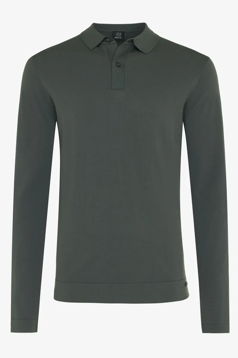 Polo Longsleeve | Groen