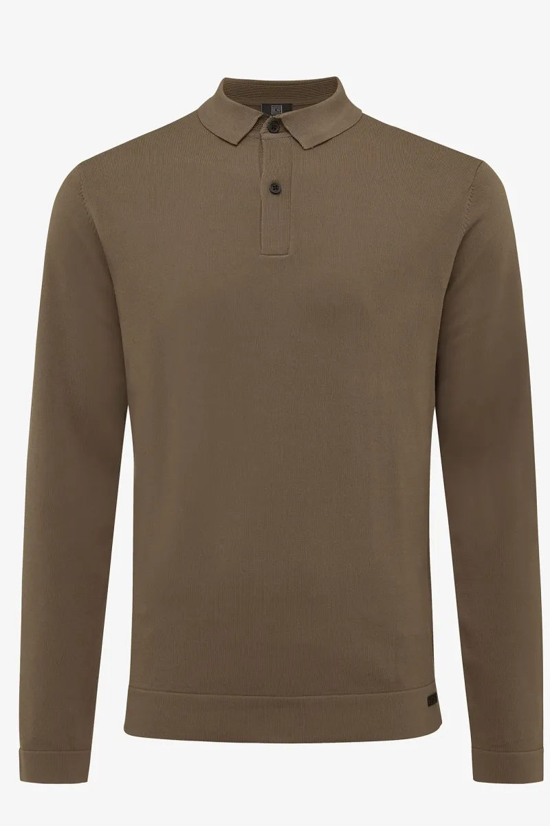 Polo Longsleeve | Bruin