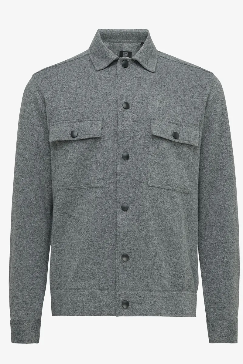 Overshirt Nash | Donkergrijs