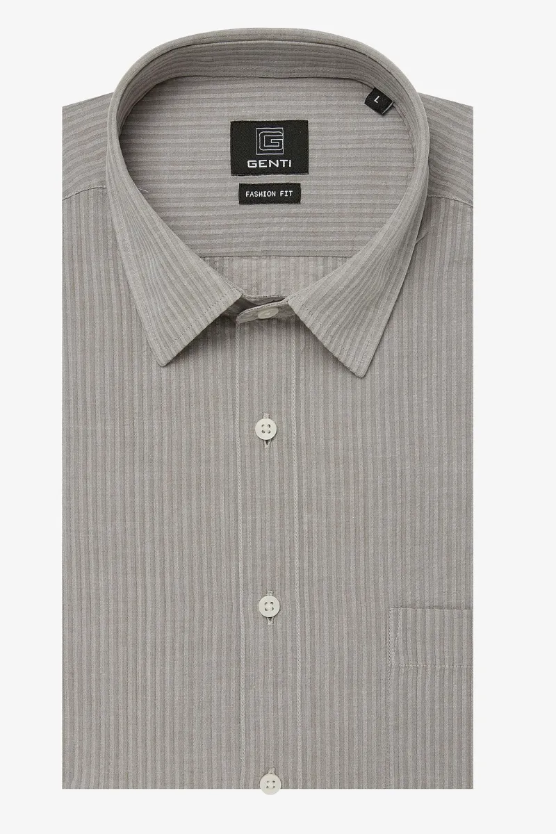 Overhemd | Taupe