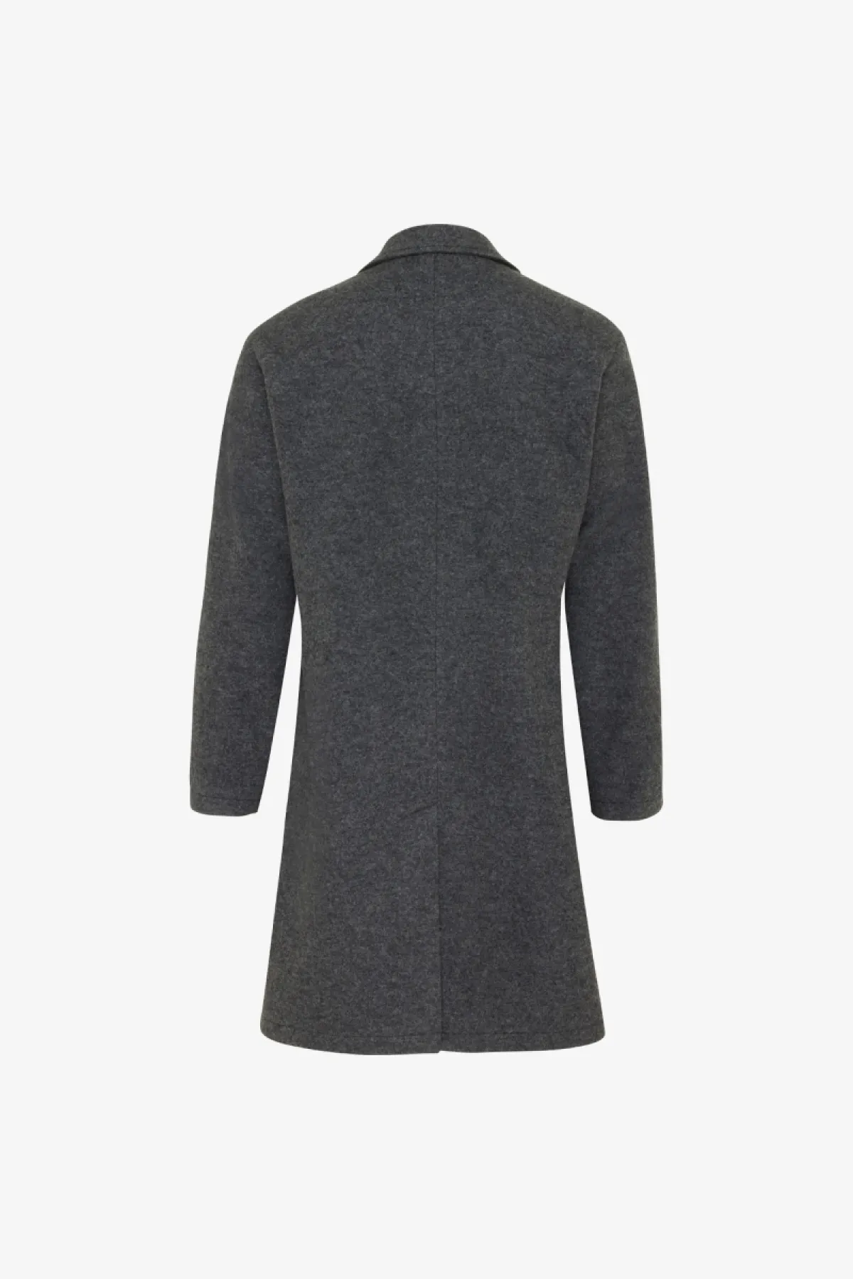 Monogram Coat | Donkergrijs