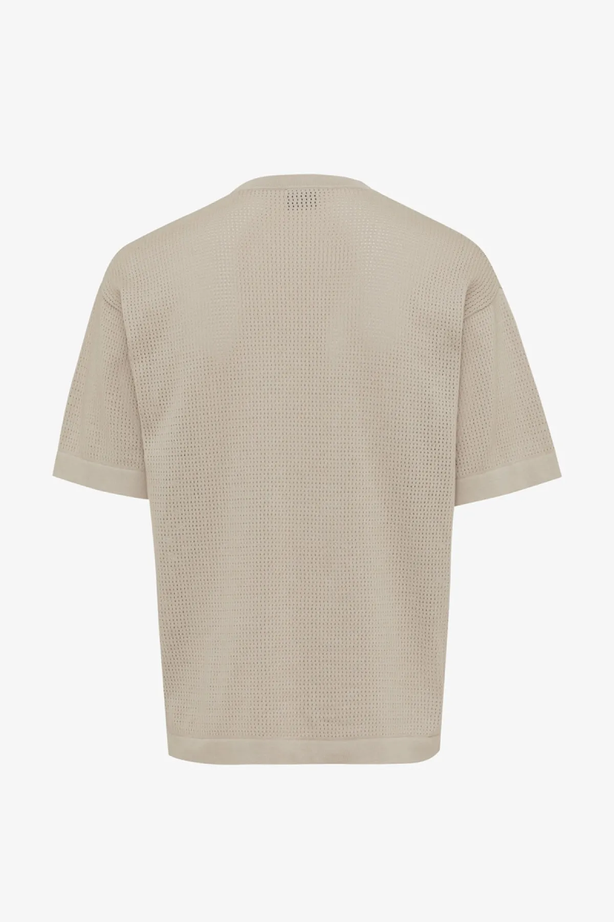 Crochet t-shirt | Beige