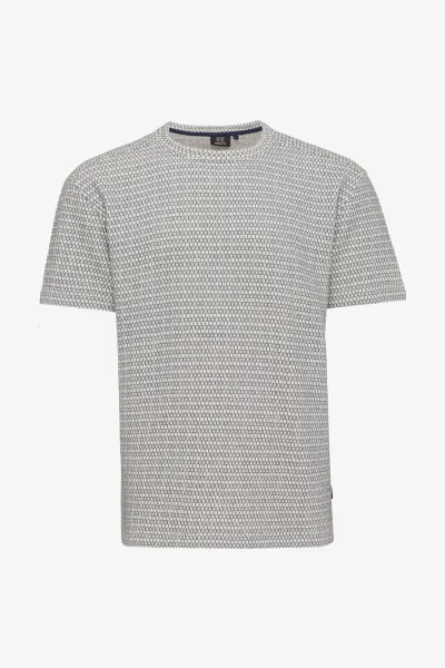 T-shirt | Donkerblauw Gestreept