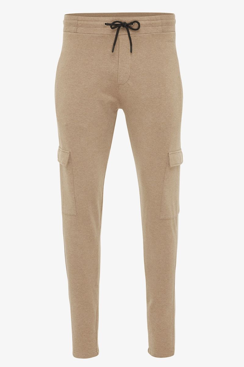 Sweatpants cargo beige