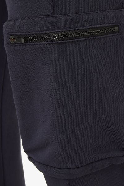 Sweatpants zakken donkerblauw