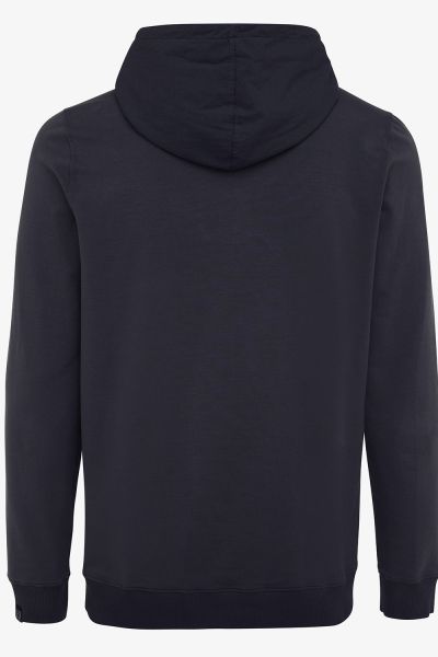 Hoodie zip donkerblauw