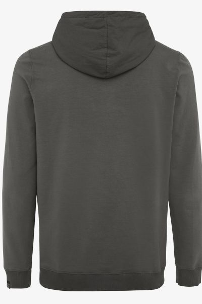 Hoodie zip groen