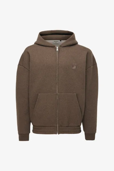 Monogram Zip Hoodie | Bruin