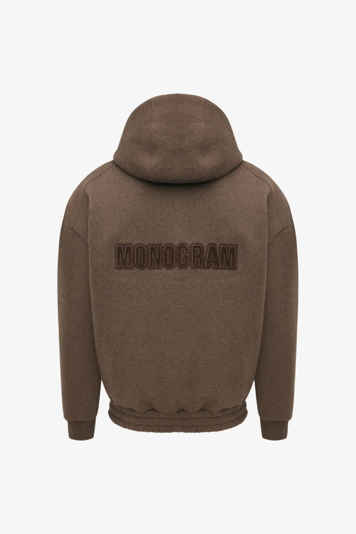 Monogram Zip Hoodie | Bruin