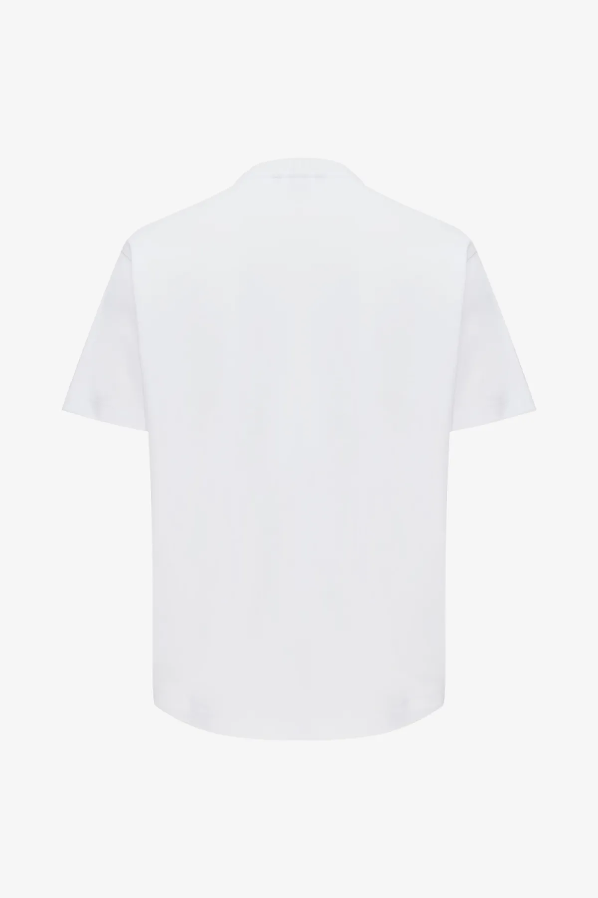 Embroidered Logo T-shirt | Wit