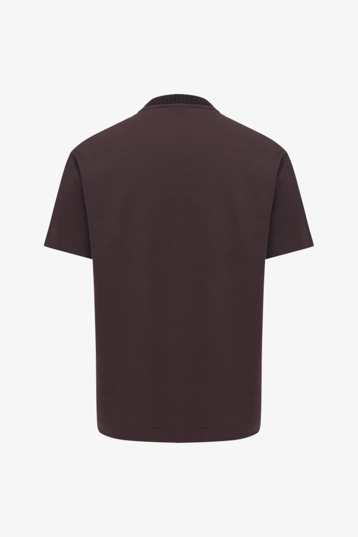 Embroidered Logo T-shirt | Bordeaux