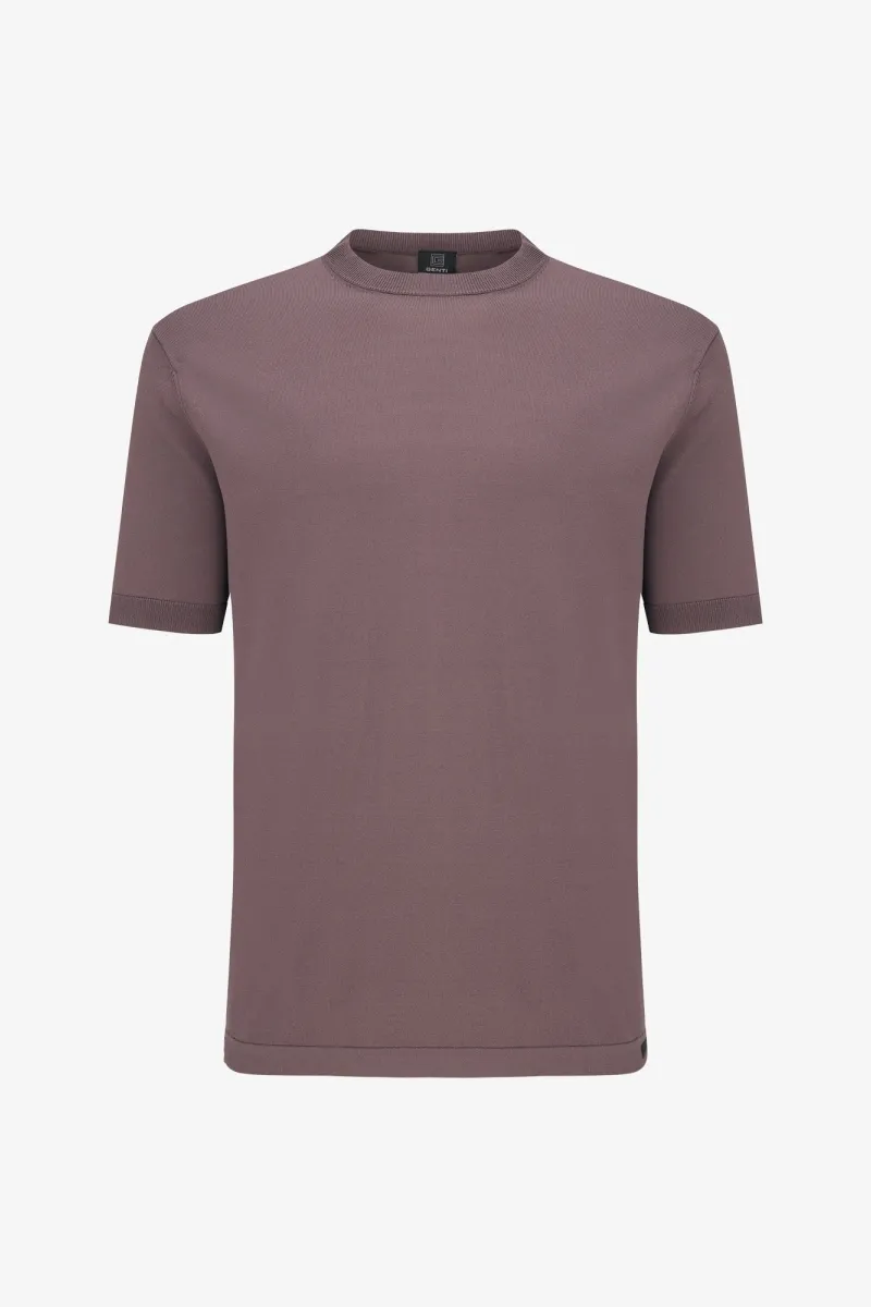 Roundneck T-shirt | Mauve