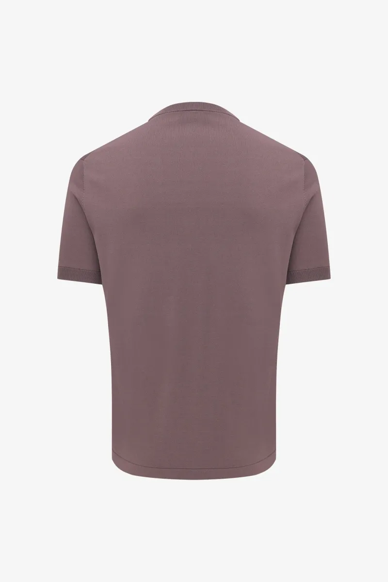Roundneck T-shirt | Mauve