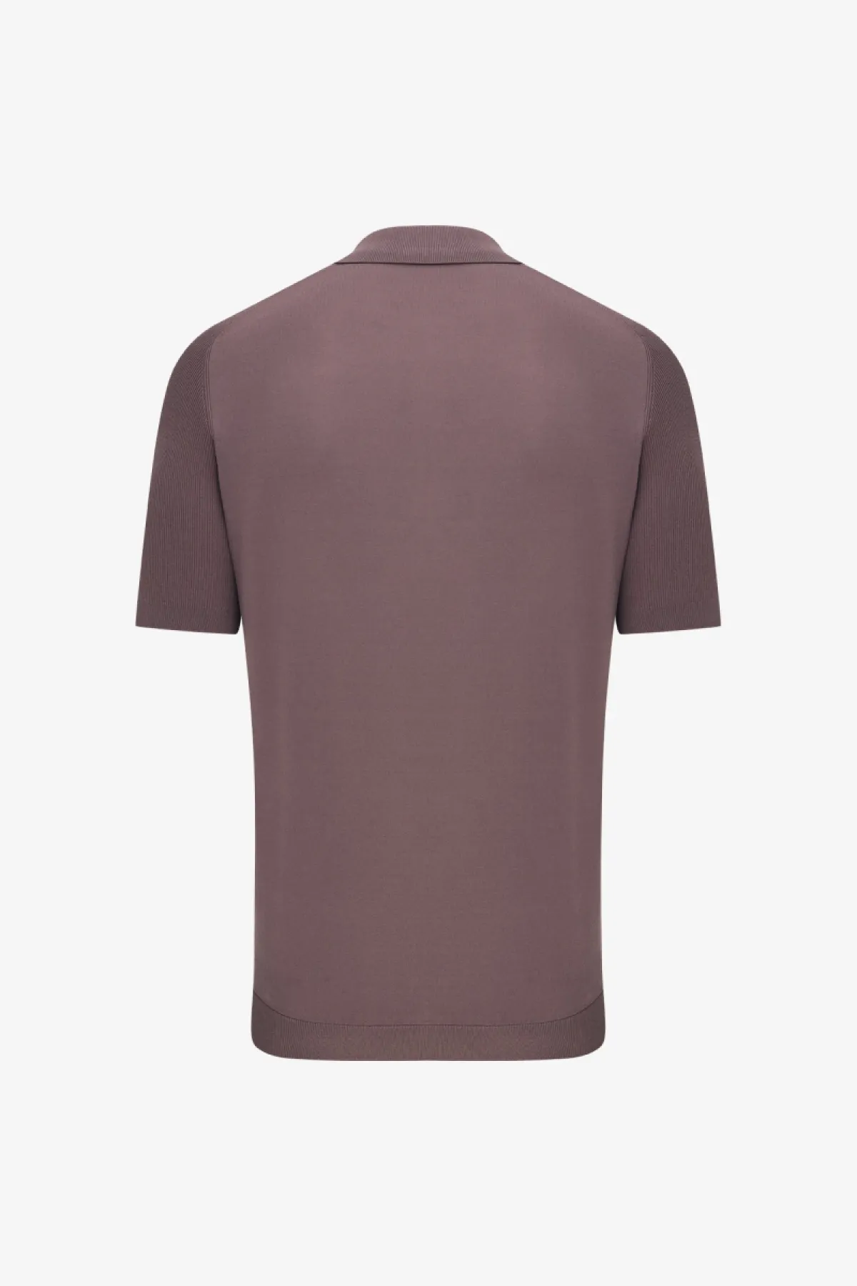 Polo Half Zip | Mauve