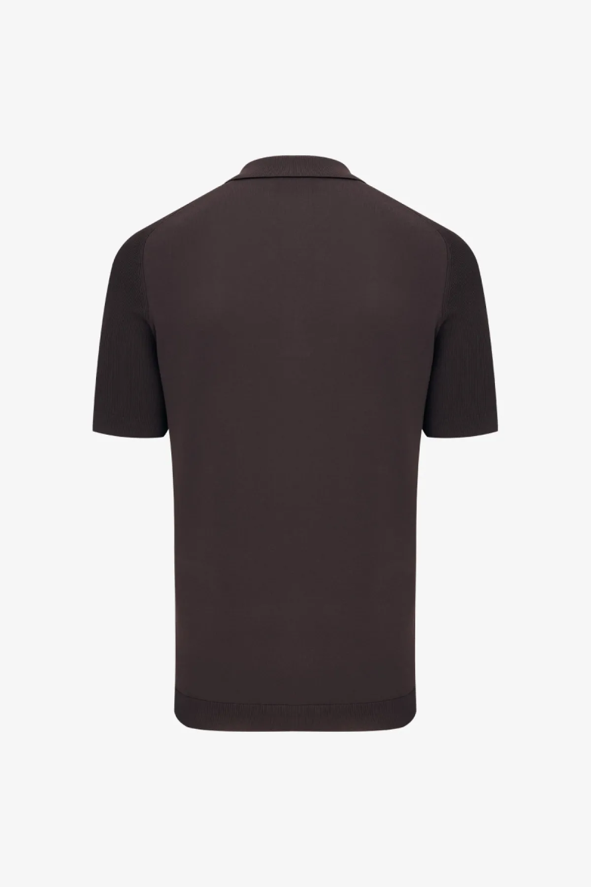 Polo Half Zip | Bordeaux