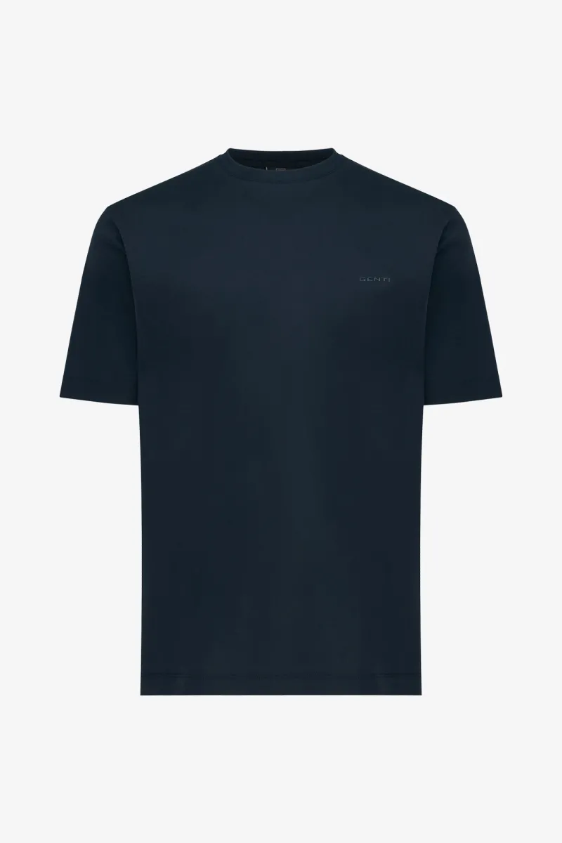 T-Shirt | Donkerblauw